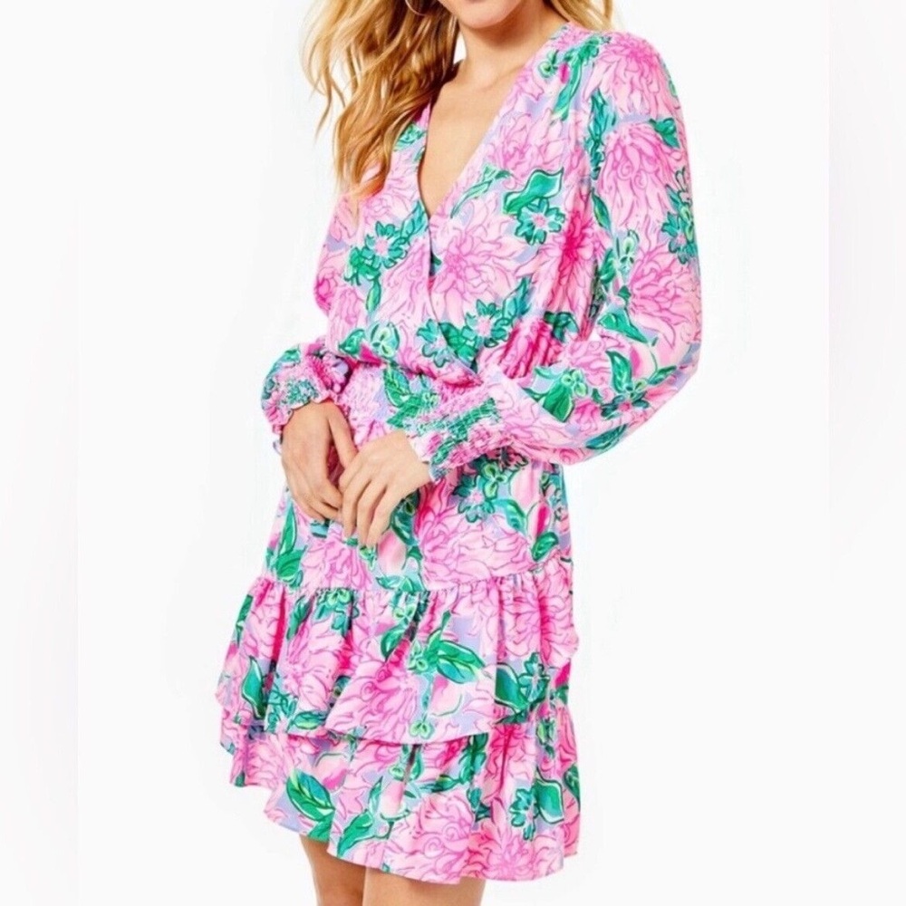 LIKE NEW! Lilly Pulitzer Cristiana Dress! - Picture 13 of 14